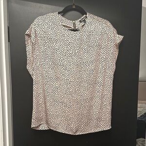 Express Polka Dot Women's Top